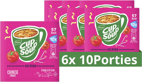 Knorr cup a soup - chinese tomaat - zonder toegevoegde smaakversterkers en conserveermiddelen - 60 porties