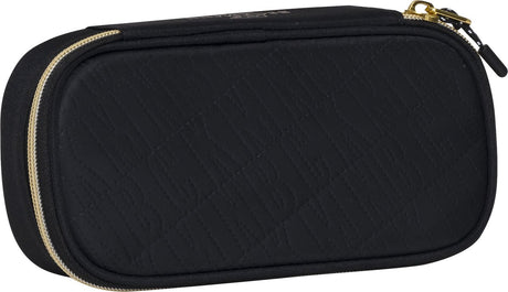 Beckmann Federmäppchen - Sport Junior - oval - leer - Schwarzgold