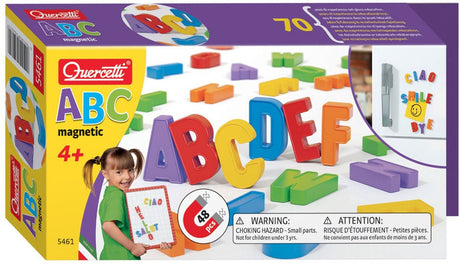 Quercetti ABC Magneten Großbuchstaben, 48st.