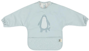 Trixie waschbares Lätzchen mit Ärmeln – mr. Shark - Lätzchen für Kinder - 100 % recyceltes Polyester - leicht zu reinigen
