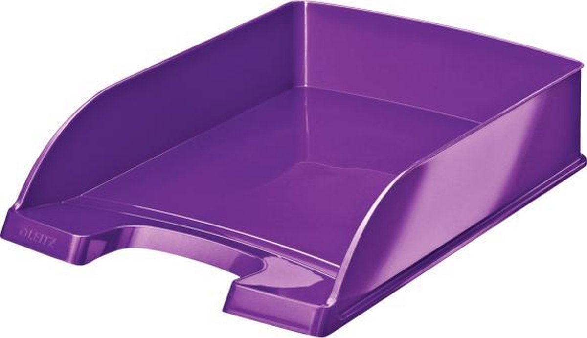 Leitz Wow Briefablage – A4 – Lila Metallic