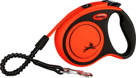 Flexi xtreme – ausziehbare Hundeleine – Orange – S – 5 Meter