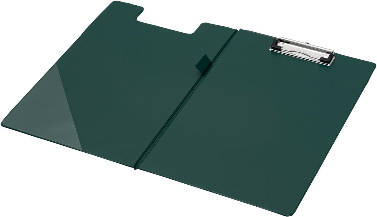 Q-Connect Klemmbrett A4 grün mit Klemme – PVC