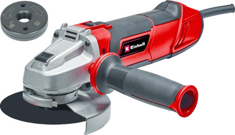 Einhell te-ag 125 1010 ce q Winkelschleifer (rot schwarz, ohne Schleifscheibe)