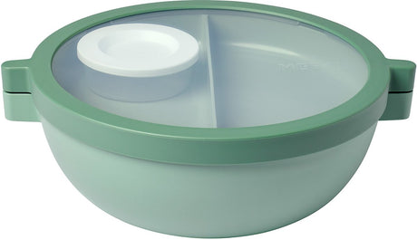 Mepal Bento-Lunchschale – nordischer Salbei – 5 Fächer – 1,5 l