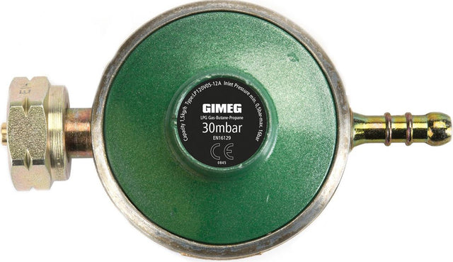 Gimeg gasdrukregelaar universeel - 30 mbar - kombi x slangpilaar