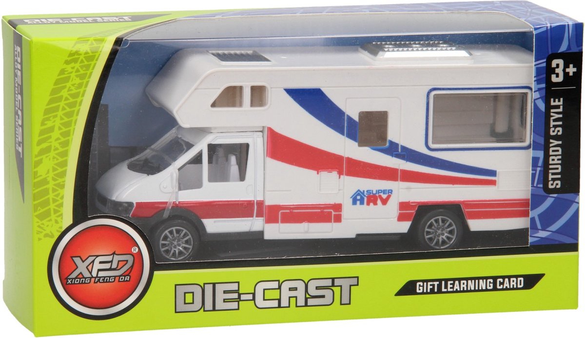 Lobbes Toys BV Druckguss-Wohnmobil weiß