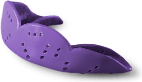 Sisu - aero 1.6 - bitje - gebitsbeschermer mondbeschermer mouthguard - maat m - paars - dun stevig sportbitje voor hockey boksen