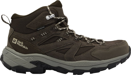 Jack Wolfskin Vojo Tour Texapore Mid M Herren-Wanderstiefel – kalter Kaffee