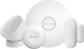 Ezviz sensor kit - slimme beveiligingsset met bewegingssensor deur raam sensor - matter apple homekit compatibel - integratie met camera's - draadloze installatie lange batterijduur