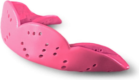 Sisu - aero 1.6 - bitje - gebitsbeschermer mondbeschermer mouthguard - maat m - roze - flexibel dun sportbitje voor hockey en vechtsporten