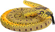 Wild republic anaconda knuffel slang - geel - 152 cm - reptielen knuffeldier