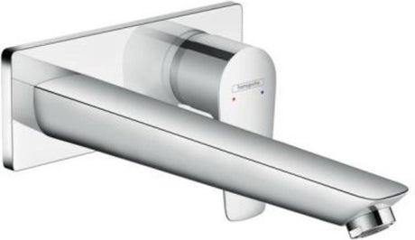 Hansgrohe talis e – Waschtisch-Mischbatterie – Einhebelbedienung – mit Ablassschraube – Größe 225 mm – Chrom
