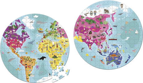 Janod - Puzzle - die Welt - um uns herum