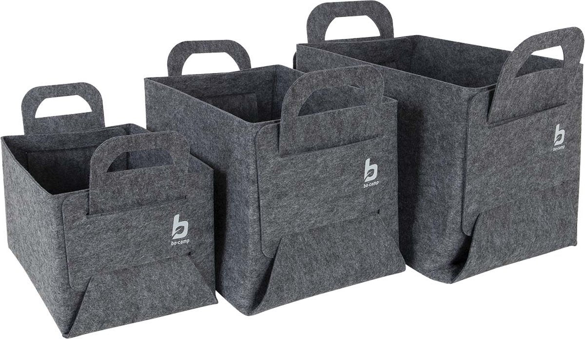 Bo-camp - urban outdoor - mand - barnsbury - 3 stuks - 3 maten
