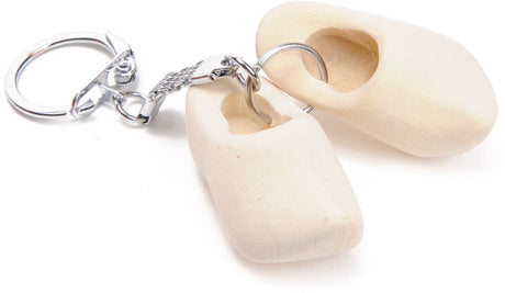 Playwood Schlüsselanhänger - Holzschuhe