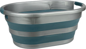 Abbey Camp Waschbehälter – faltbar – 27 Liter – blau – genval-027