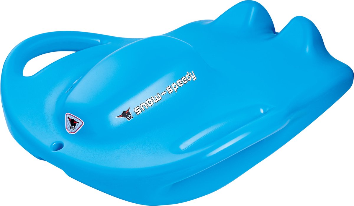 Big - Snow Speedy - Schlitten - ab 5 Jahren - hellblau - Made in Germany