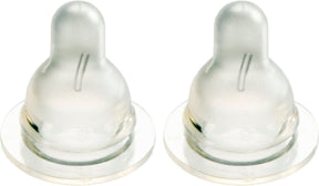 Difrax natürlicher Flaschensauger – groß – 6+ Monate – 2 Stück