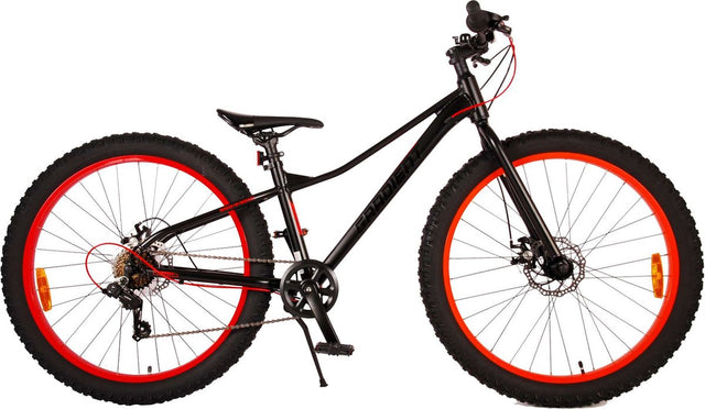 Volare Gradient Kinderfahrrad – Jungen – 26 Zoll – Schwarz Orange – 7 Gänge – Prime Collection