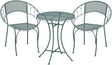 Mica decorations marseille bistroset - set van 3 - ijzer - groen