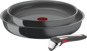 Tefal Ingenio Renew - Pfannenset - 3-teilig - PFAS-frei - Keramik - Induktion - stapelbar - abnehmbarer Griff