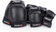 Tempish – Rimz – Skate-Schutz – 3er-Pack – Erwachsene – Schwarz – komplettes Skate-Schutz-Set – Größe L