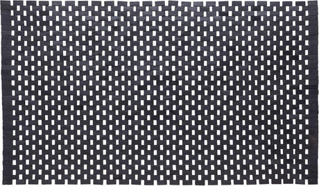 Sealskin Sealskin Woodblock Badematte 52x90 cm Teak schwarz