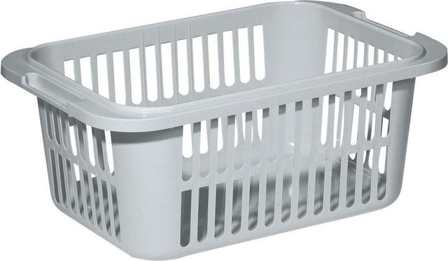 Allibert lingo wasmand 55 liter - grijs
