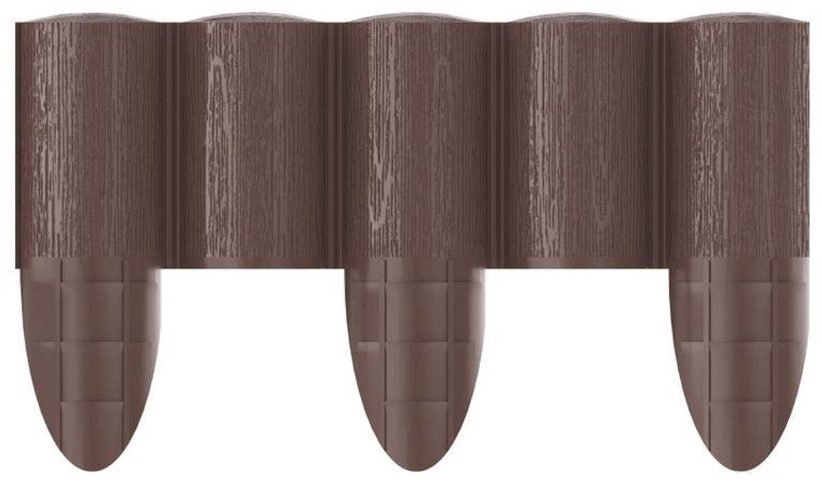 Cellfast Gartenpalisade braun 8 Stück (17 x 30 cm H B)