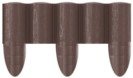 Cellfast Gartenpalisade braun 8 Stück (17 x 30 cm H B)
