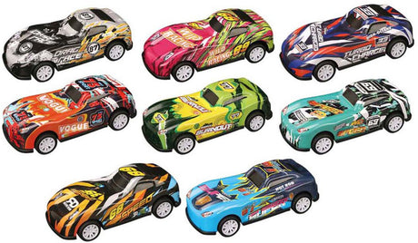Lobbes Toys z. B. Rennwagen Backflip Pull Back Set – 3-tlg.