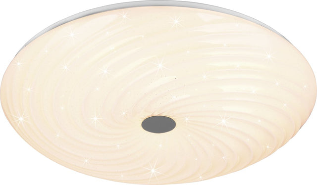 Rl lebe dein Licht Reality Gravity - Deckenleuchte - weiß - inkl. 1x SMD 45w - integrierter Dimmer - Lichtfarbe einstellbar - Fernbedienung
