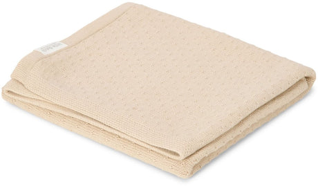 Little dutch gebreid ledikantdeken – beige – essentials