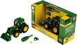 Klein Toys John Deere Traktor Frontlader mit Gegengewicht – Bausatz 6215 R Traktor – 24,5 x 9,5 x 12 cm – grün gelb