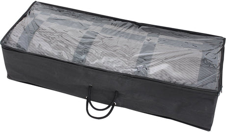 Eurotrail Terrassenmatte – 300 x 250 cm – Schwarzgrau