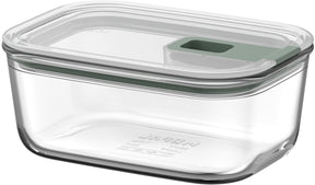 Mepal glazen vershouddoos easyclip - 700 ml - glazen vershoudbakjes met schuifsluiting - geschikt voor magnetron. (stoom)oven. koelkast en vriezer - nordic sage