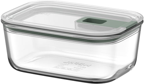Mepal glazen vershouddoos easyclip - 700 ml - glazen vershoudbakjes met schuifsluiting - geschikt voor magnetron. (stoom)oven. koelkast en vriezer - nordic sage