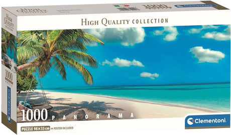 Clementoni-Puzzle „Schaukelt am Meer“, 1000 Teile.