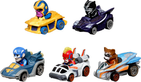 Hot Wheels Racer Fresh Marvel 5er-Pack – Spielzeugfahrzeug