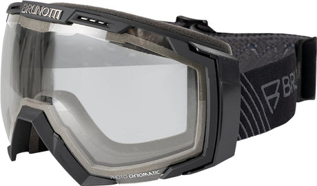 Brunotti - thunder snow goggles unisex - black - skibril - ski goggles - cat3 - photochromic - uv380 - antikras - one size