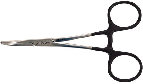 Albatros adertang krom - professionele roestvrijstalen tang voor precisiewerk bij vissen 12cm