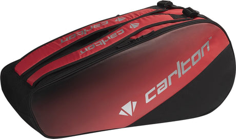 Dunlop carlton- racket bag- pro 2 comp- black red