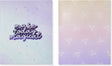 Kangaro schriften - galaxy girl - a5 - lijn - 4 stuks