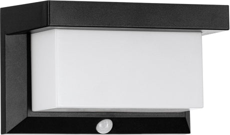 Eglo utrera wandlamp buiten - solar - zonne-energie - zwart - 20 cm