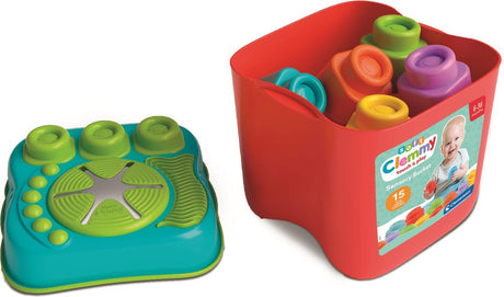Clementoni Baby Clemmy – Sinneseimer mit Blöcken