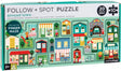Petit collage puzzel spel stad 10 stuks