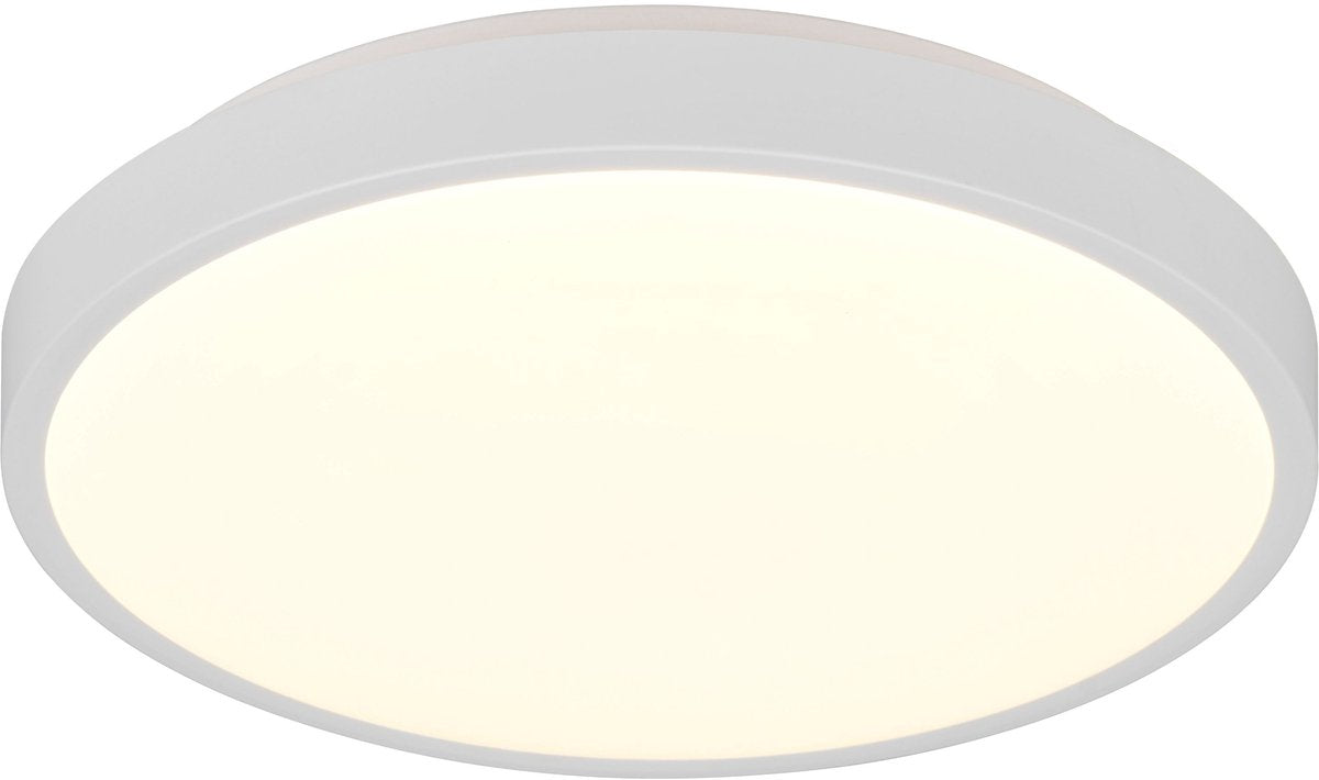 Rl live your light reality slope - plafondlamp - wit mat - incl. 1x smd 10,5 w - wand- en plafondmontage - 4000k