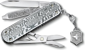 Victorinox classic sd briliant damast zakmes - 58 mm - giftbox