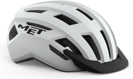 Mit Allroad Fahrradhelm Herren Damen – Fahrradhelm Erwachsene – Größe M (56–58 cm) – Weiß